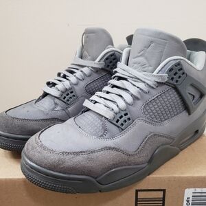 Air Jordan 4 Paris Olympics "Wet Cement". Men's Size 10.5, Smoke Grey/ Iron Grey